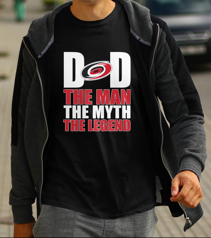 Carolina Hurricanes Dad The Man The Myth The Legend T-Shirt