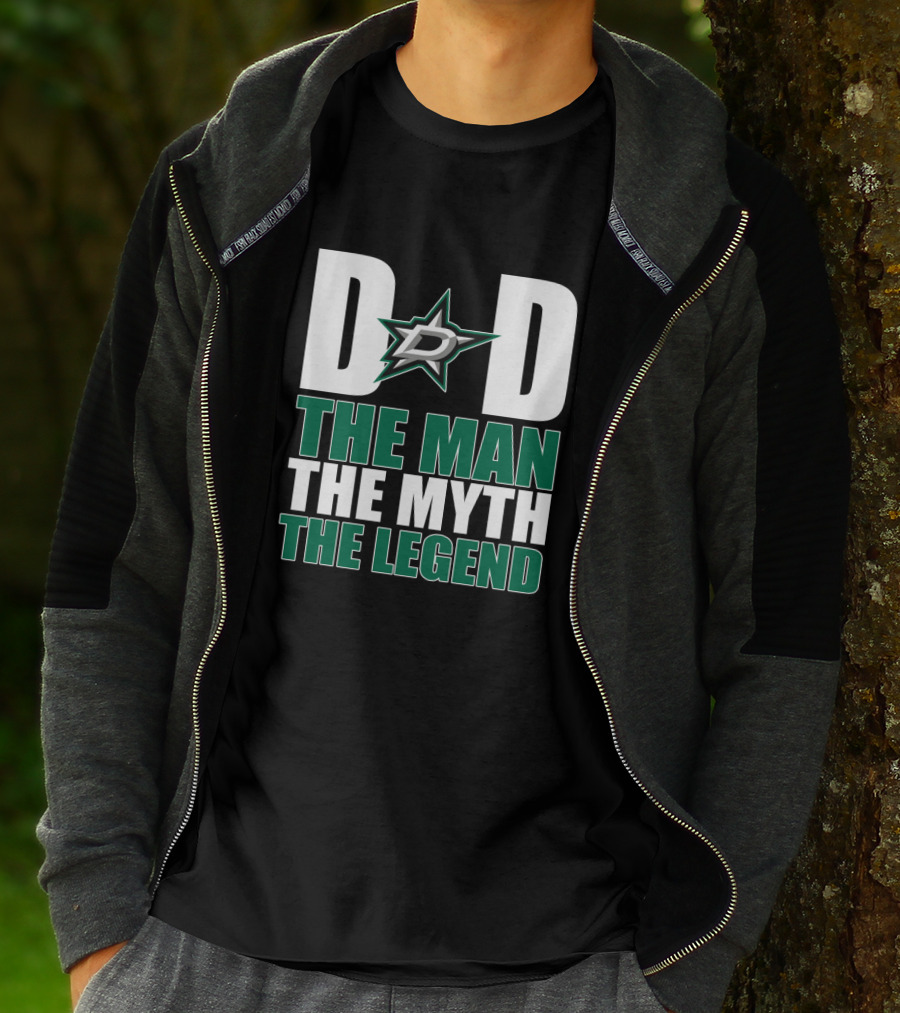 Dallas Stars Dad The Man The Myth The Legend T-Shirt
