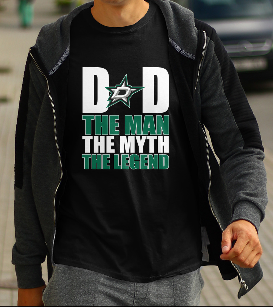 Dallas Stars Dad The Man The Myth The Legend T-Shirt