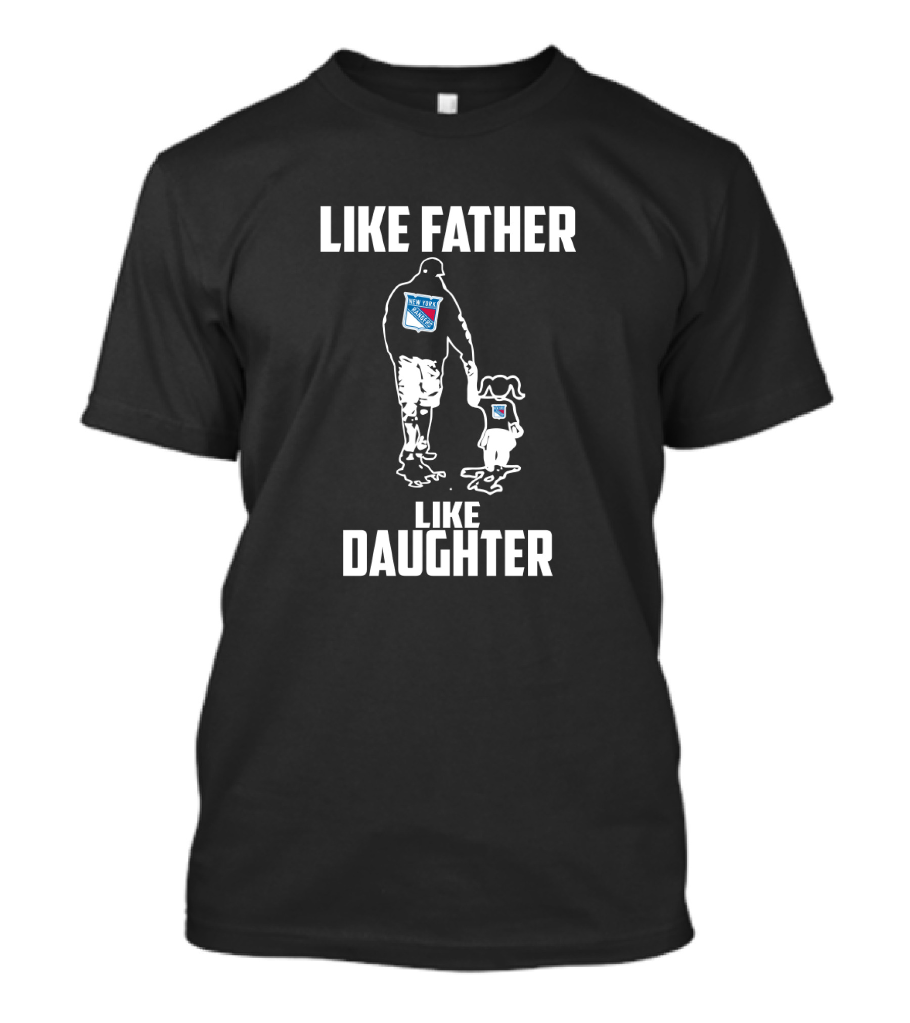 Like Father Like Daughter New York Rangers T-Shirt