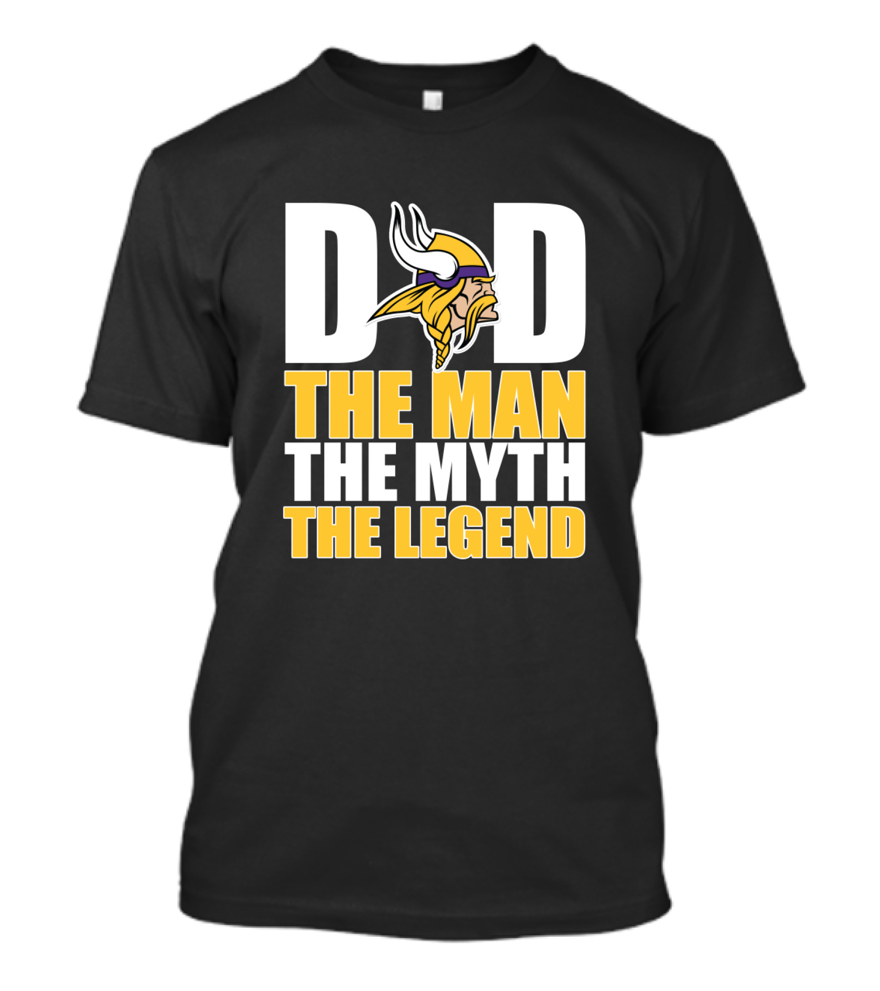Minnesota Vikings Dad The Man The Myth The Legend T-Shirt