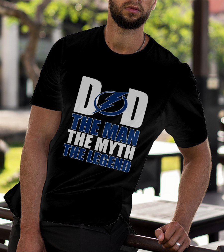Tampa Bay Lightning Dad The Man The Myth The Legend T-Shirt