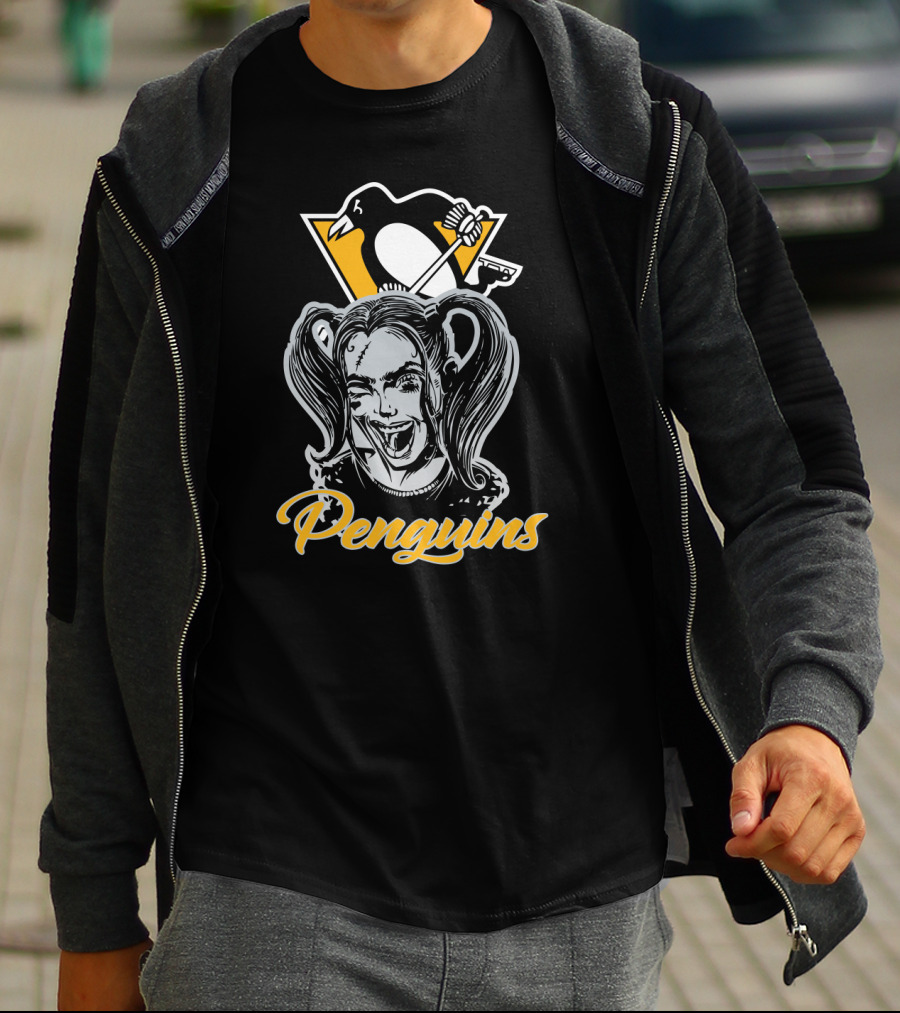 Penguins Harley Quinn Pittsburgh Penguins T-Shirt