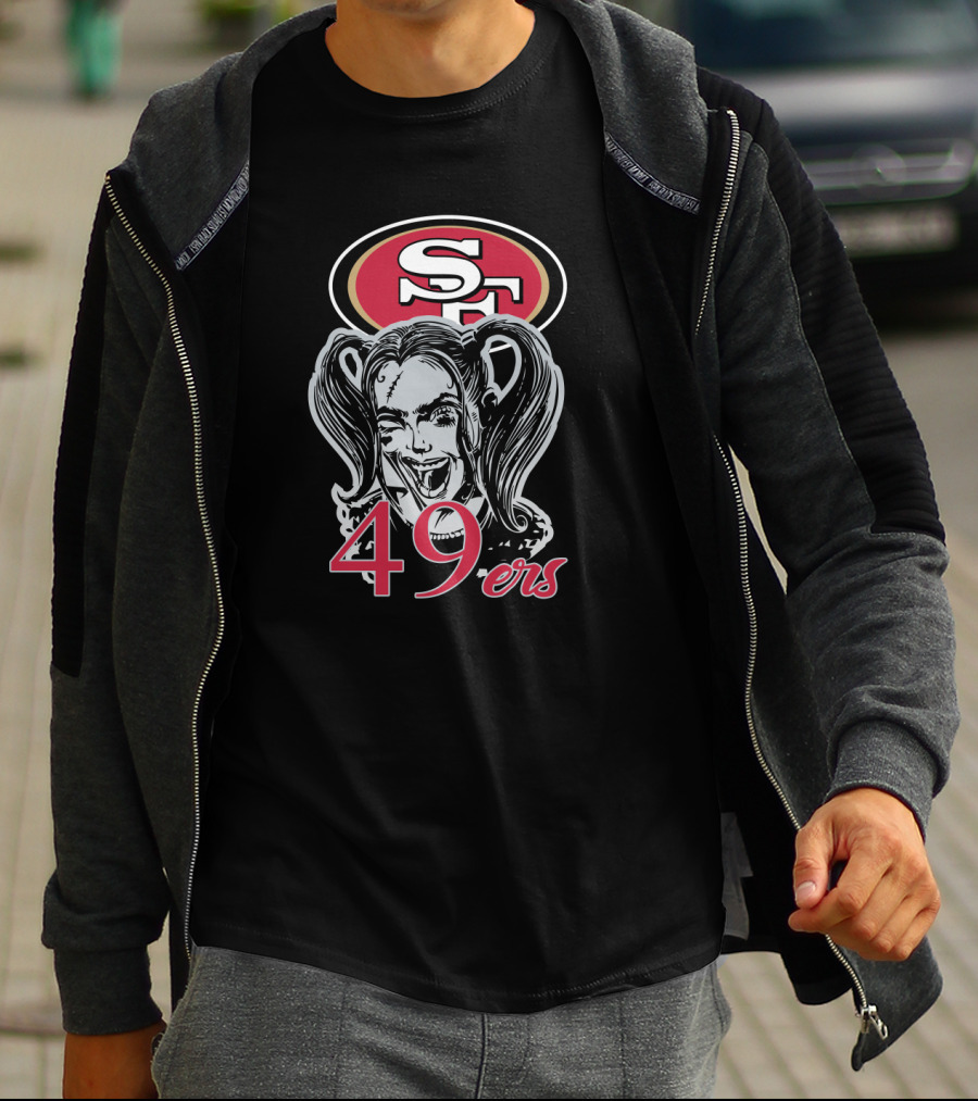 Harley Quinn San Francisco 49ers 49ers T-Shirt