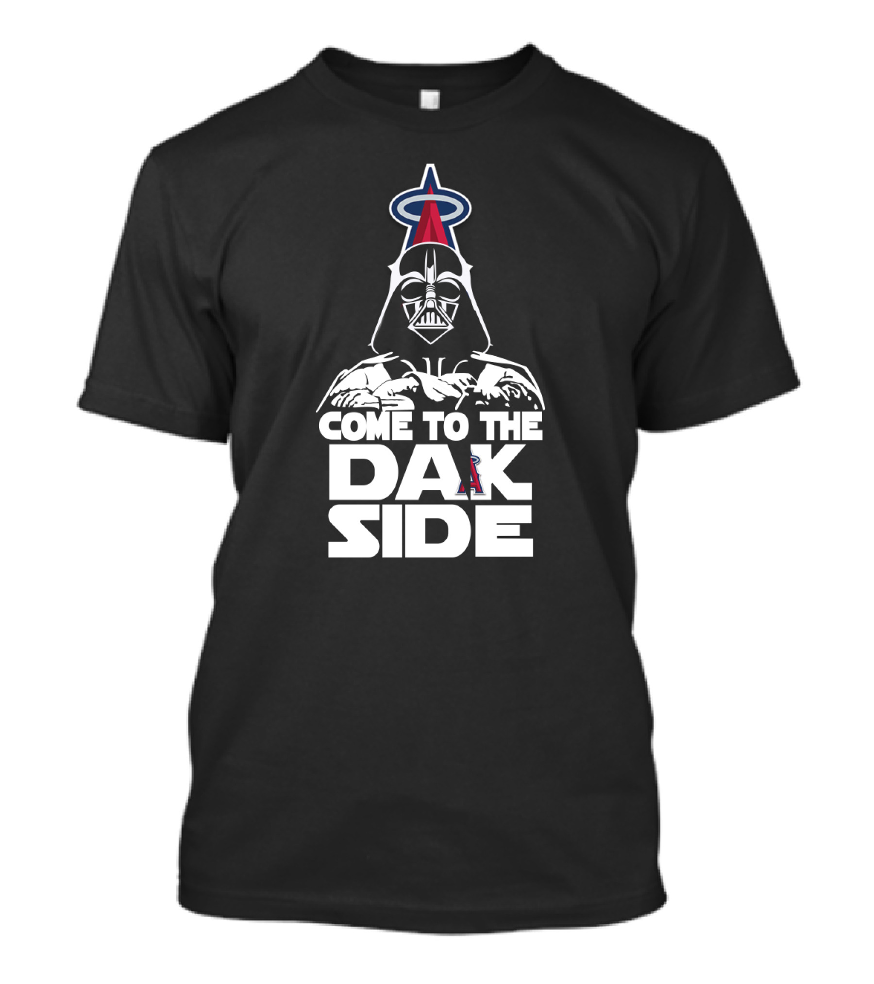 Come To The Dark Side Darth Vader Los Angeles Angels Fans T-Shirt