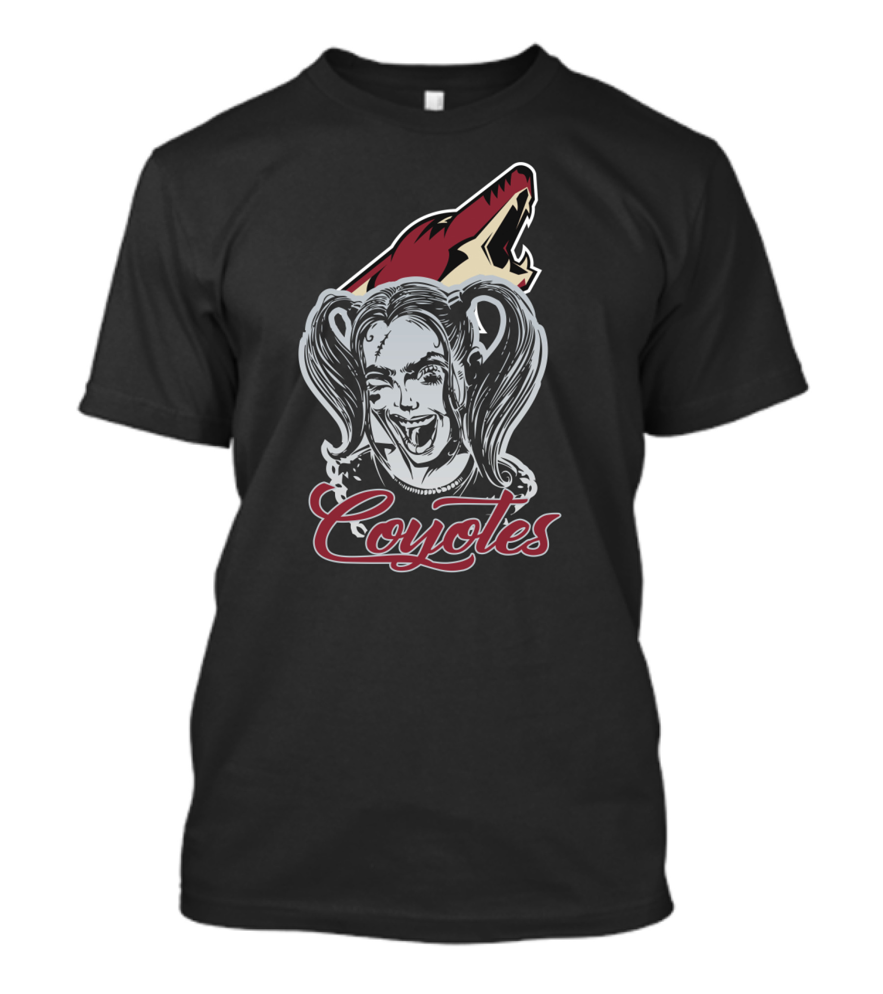 Harley Quinn Arizona Coyotes Fan T-Shirt
