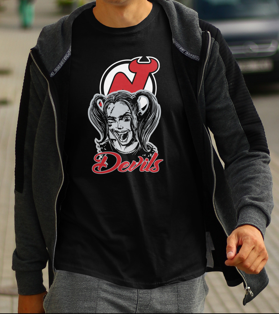 Harley Quinn Devils New Jersey Fans T-Shirt