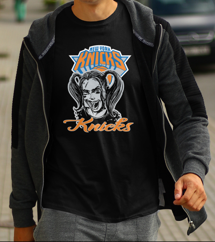 New York Knicks Harley Quinn Fans T-Shirt