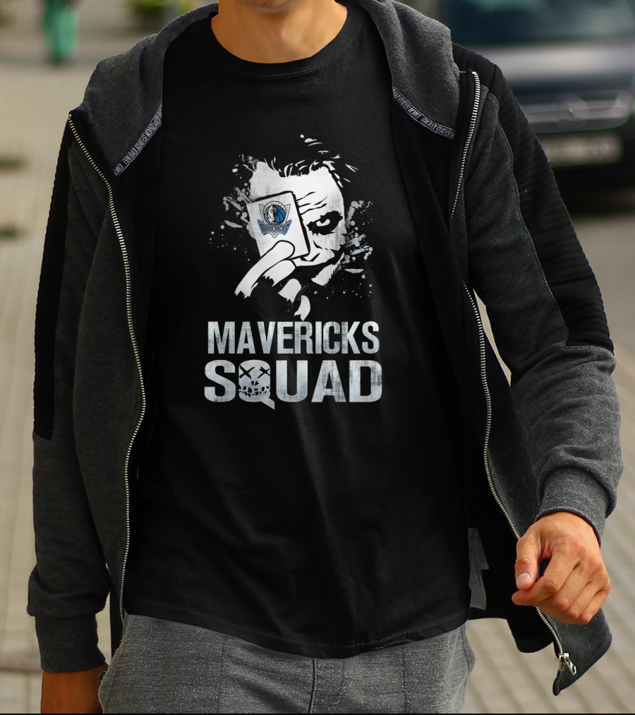 Mavericks Squad Joker Card Dallas Mavericks Fans T-Shirt