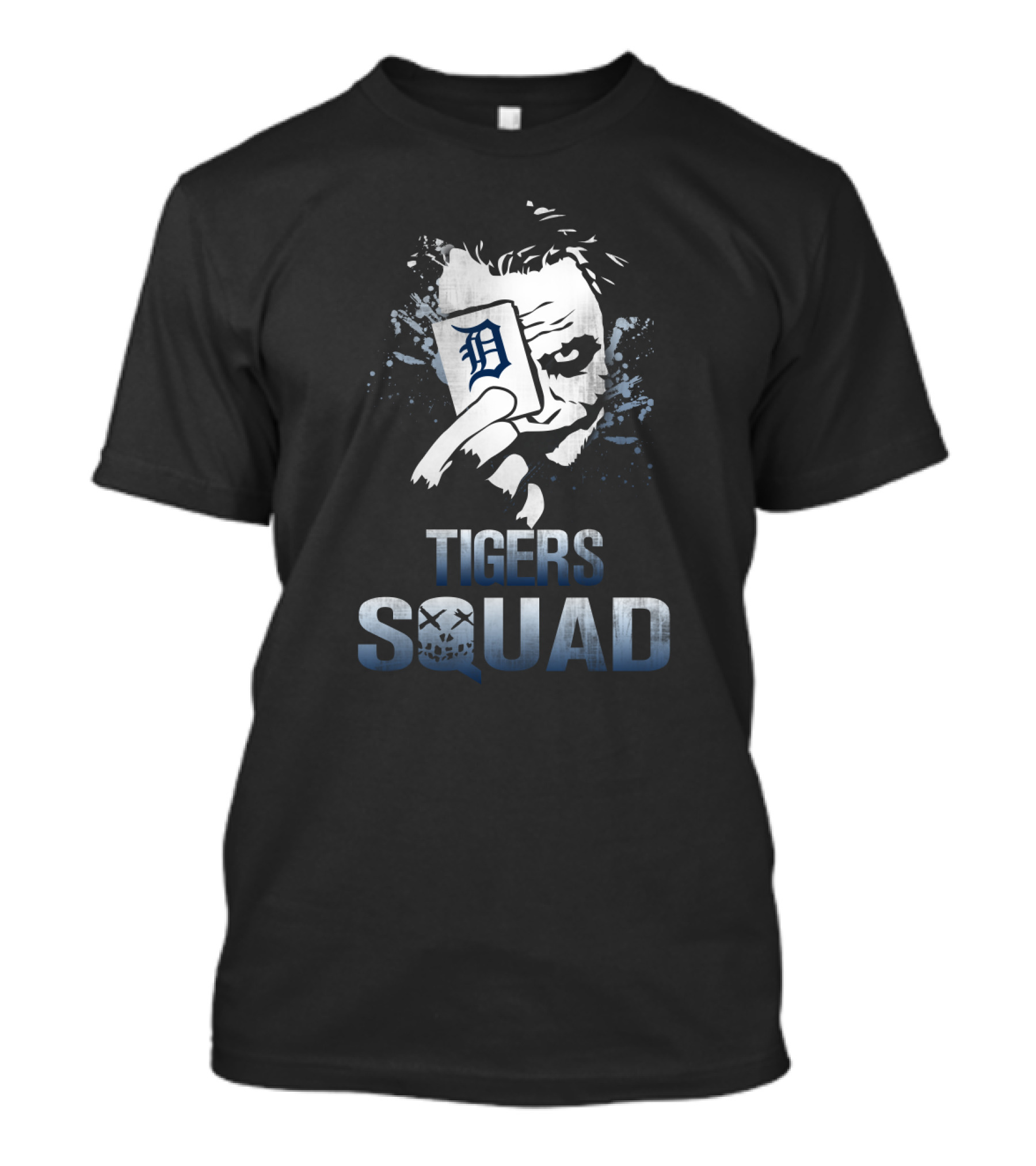 Tigers Squad Joker Card Detroit Fans T-Shirt