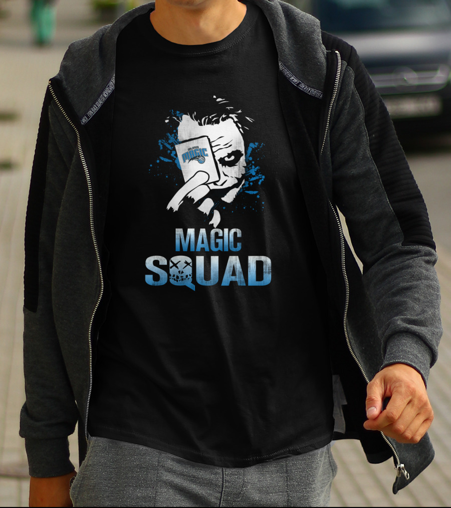 Magic Squad Joker Card With Orlando Magic T-Shirt