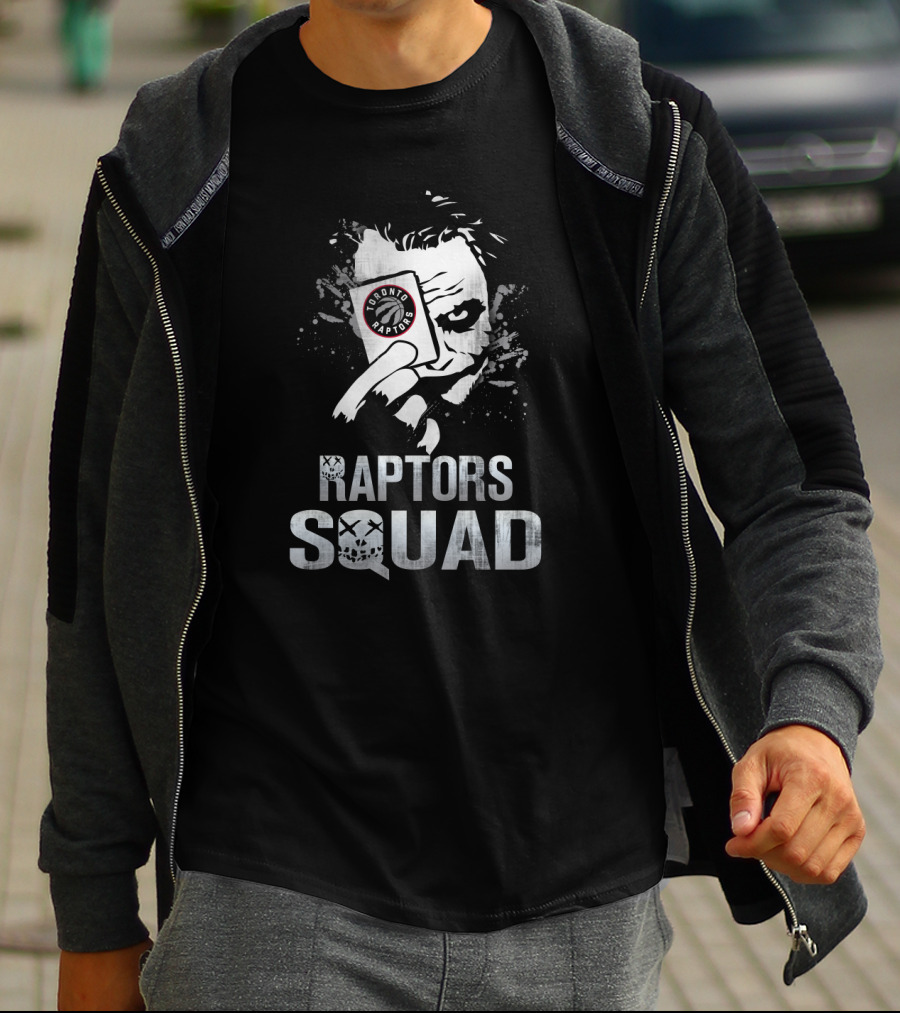Raptors Squad Joker Toronto Raptors Fans T-Shirt