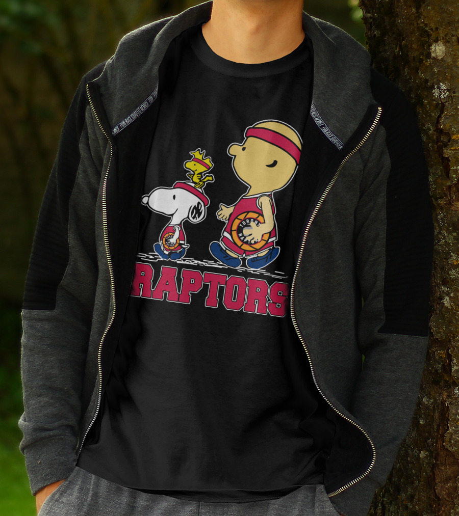 Snoopy Toronto Raptors Woodstock Raptor Fans T-Shirt