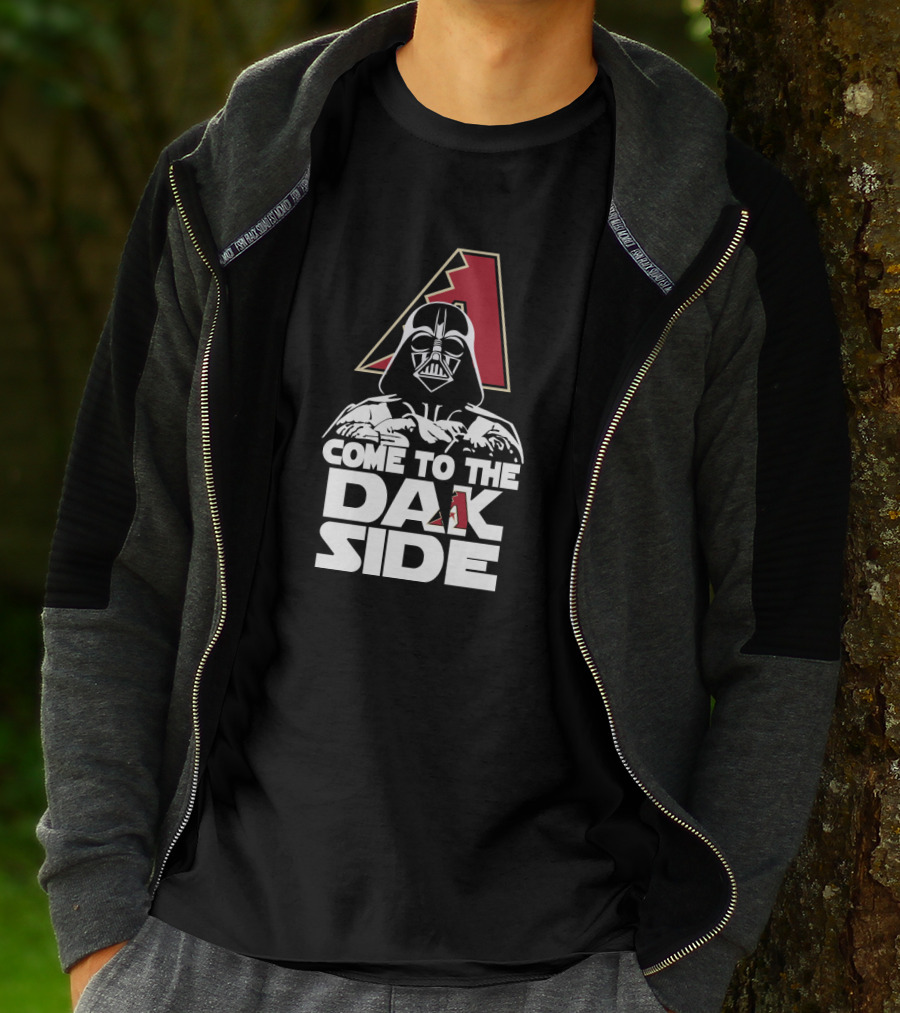 Darth Vader Come To The Dark Side Arizona Diamondbacks T-Shirt