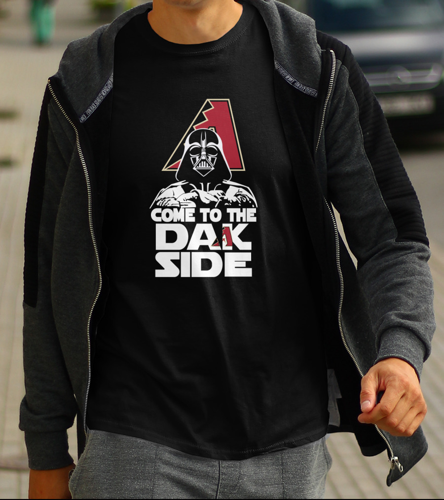 Darth Vader Come To The Dark Side Arizona Diamondbacks T-Shirt