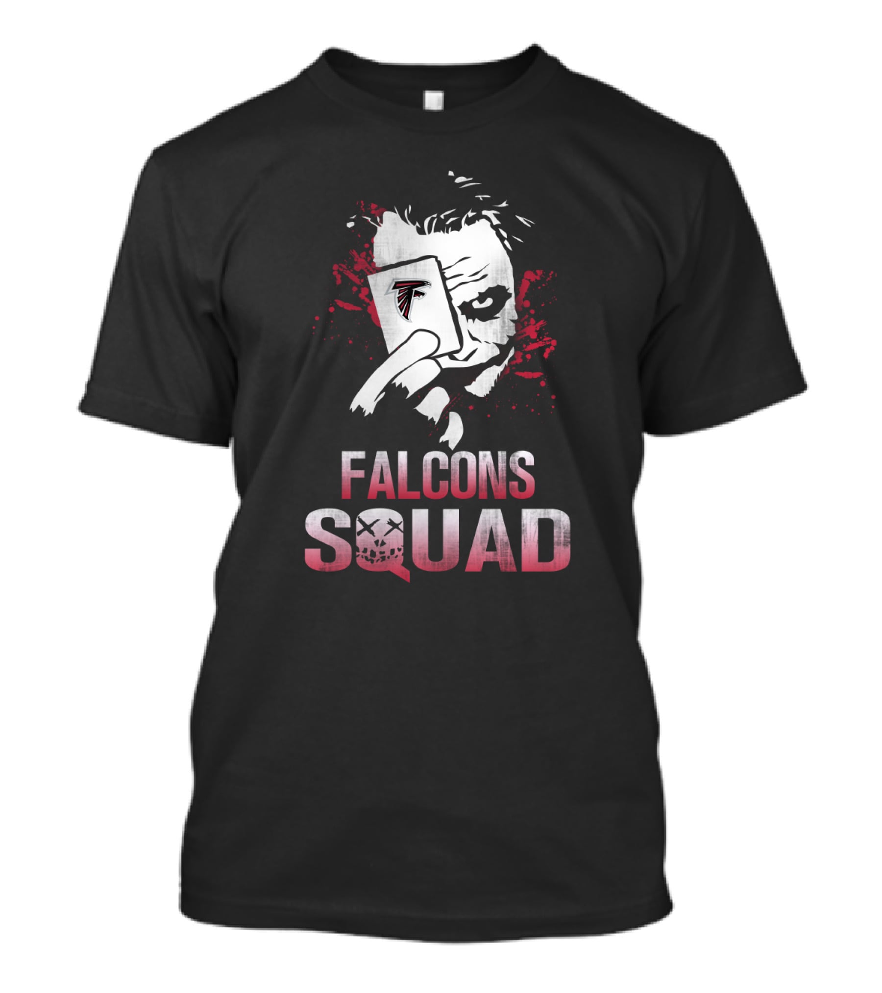 Falcons Squad Joker Card And Atlanta Falcons Fans T-Shirt