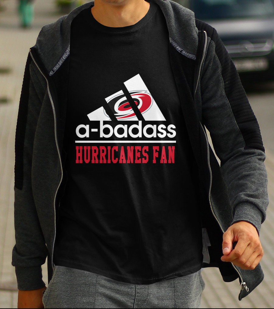 Carolina Hurricanes Fan A-badass T-Shirt