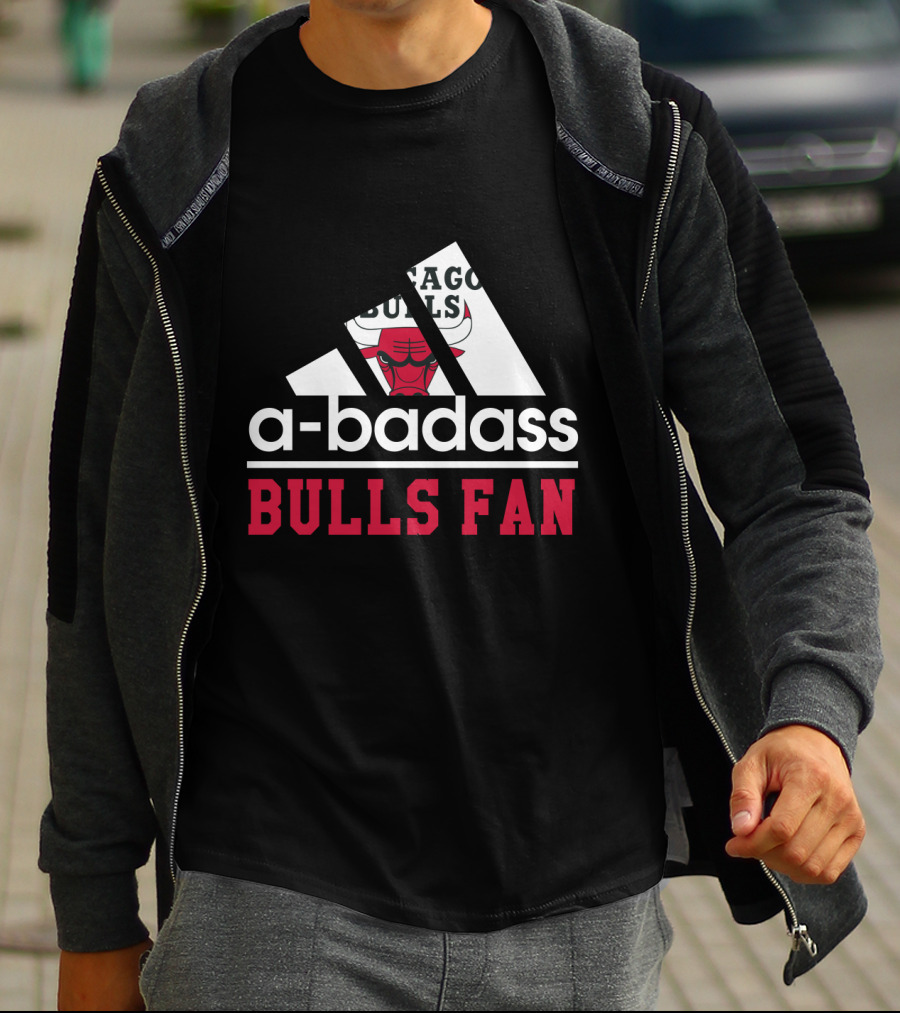 Chicago Bulls A-Badass Bulls Fan T-Shirt