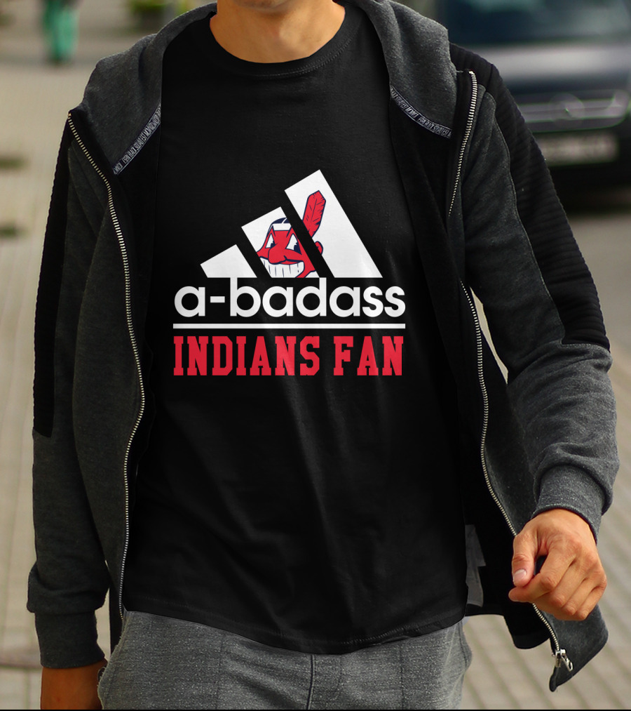 A-Badass Indians Fan T-Shirt