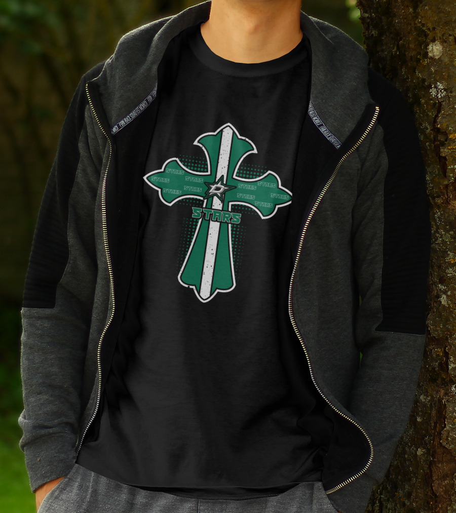 Cross Stars Jesus Dallas Fans T-Shirt