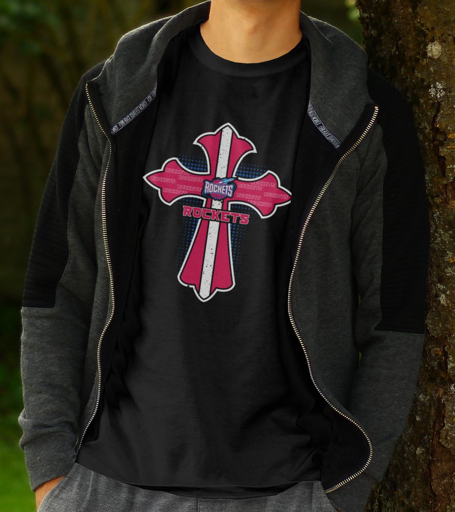 Rockets Cross For Jesus And Houston Fans T-Shirt
