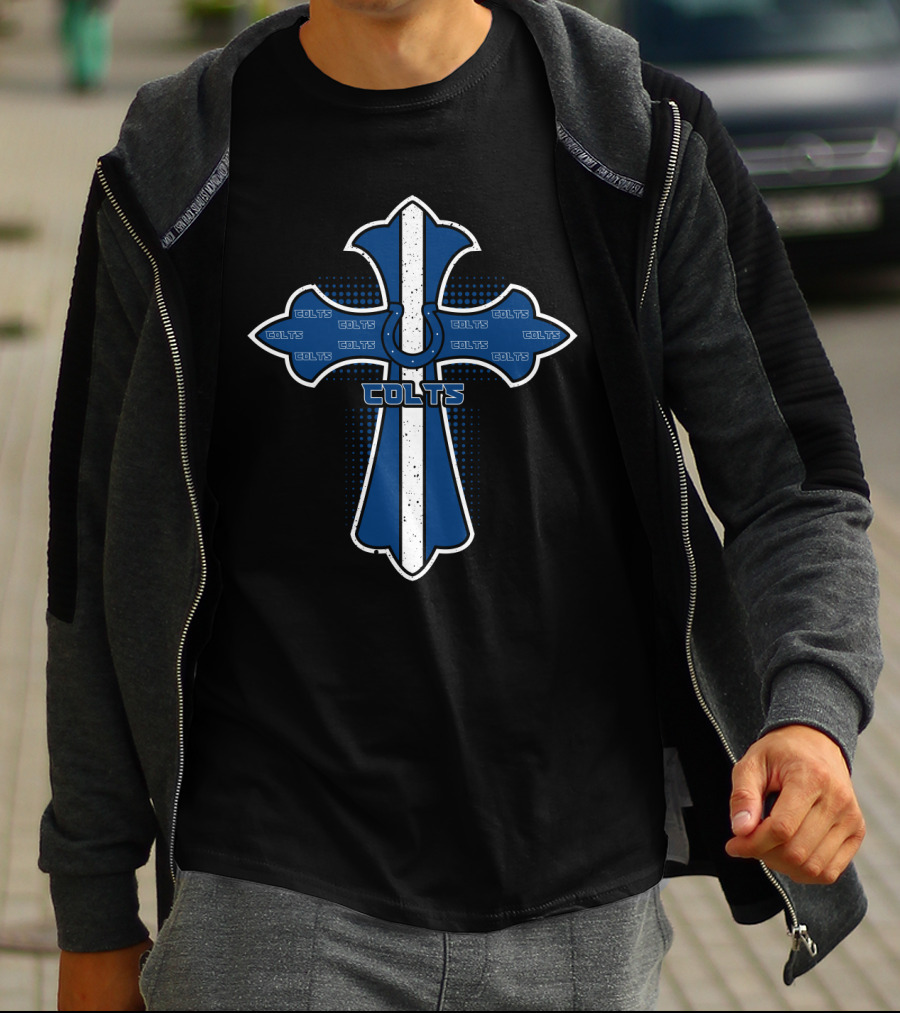 Colts Cross For Jesus Indianapolis Colts Fans T-Shirt