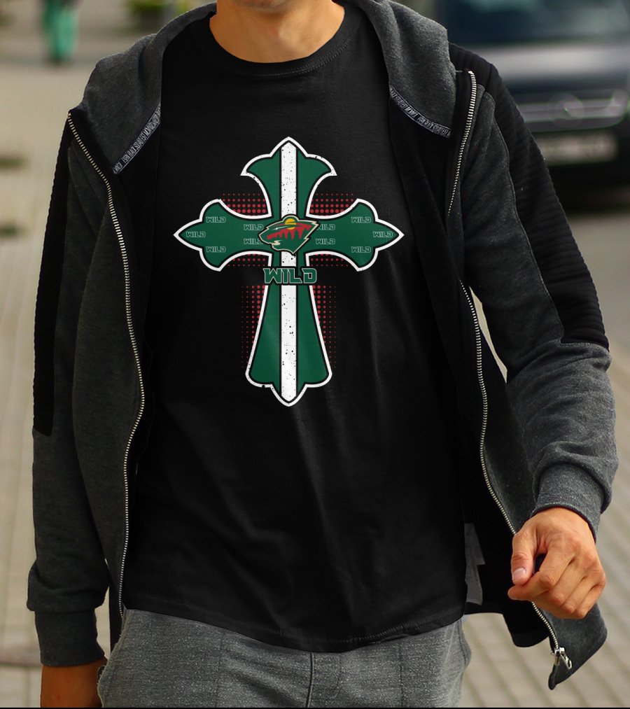 Minnesota Wild Cross For Jesus Fans T-Shirt