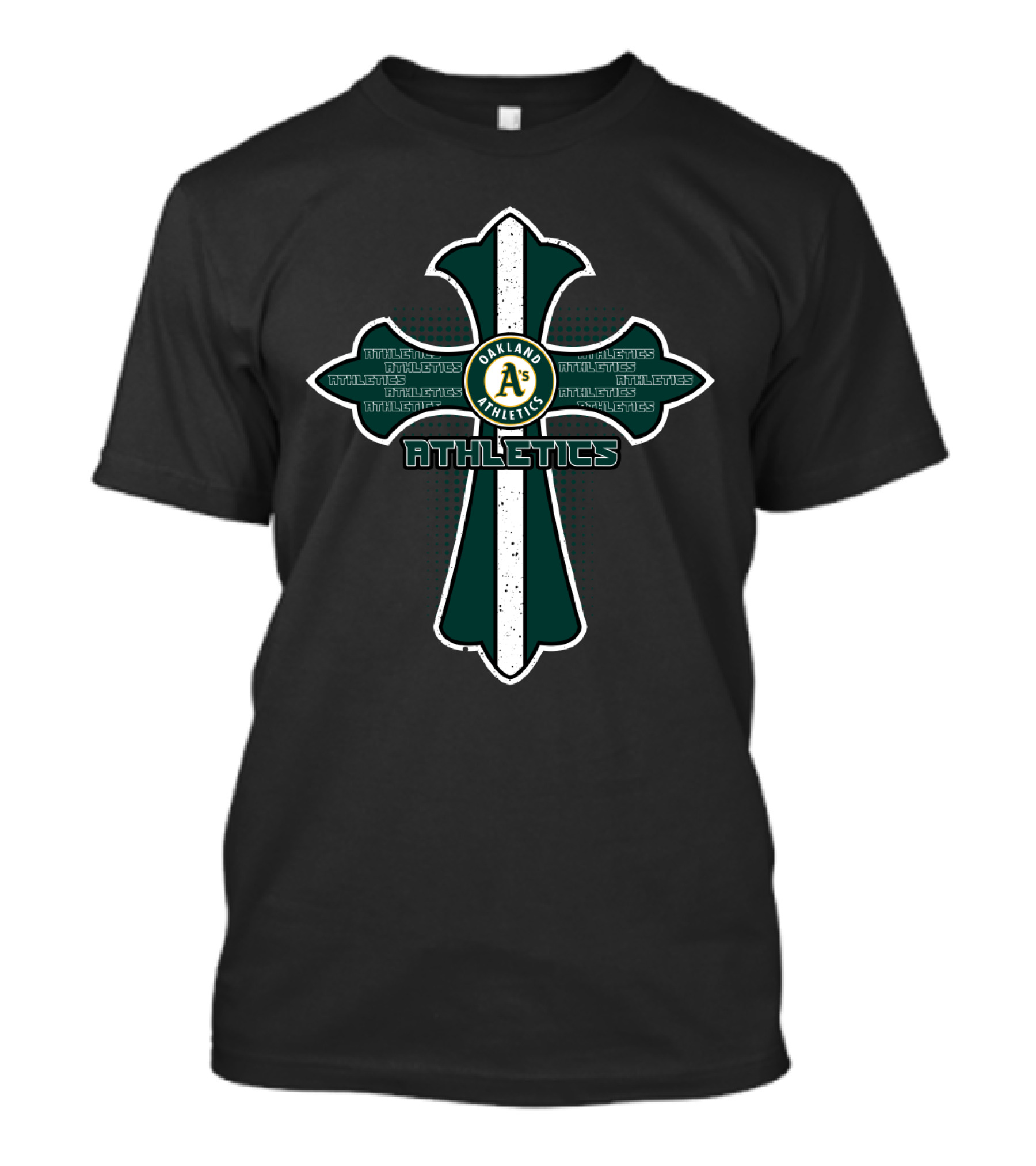 Oakland Athletics Cross For Jesus Fans T-Shirt