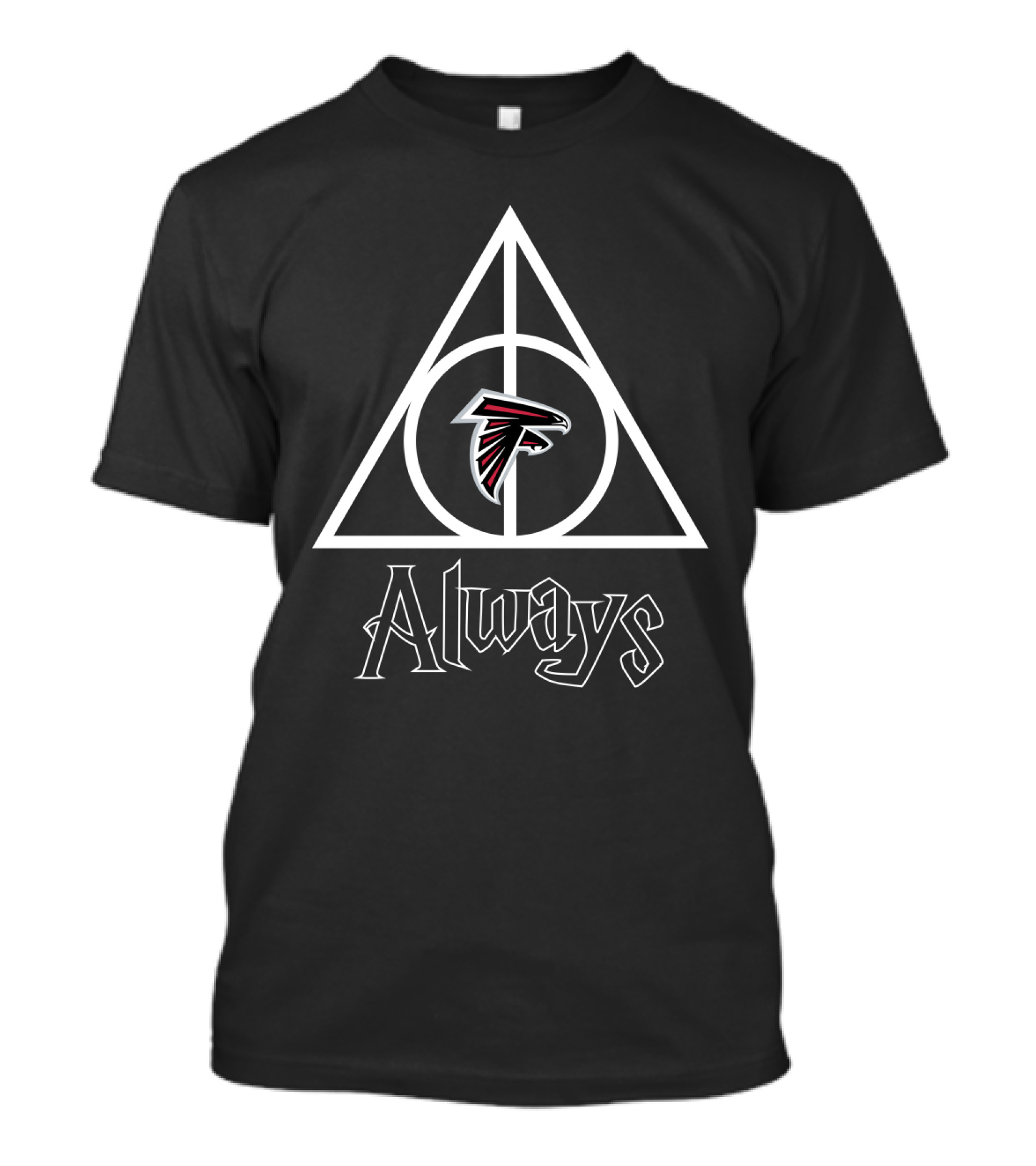 Always Atlanta Falcons Deathly Hallows T-Shirt