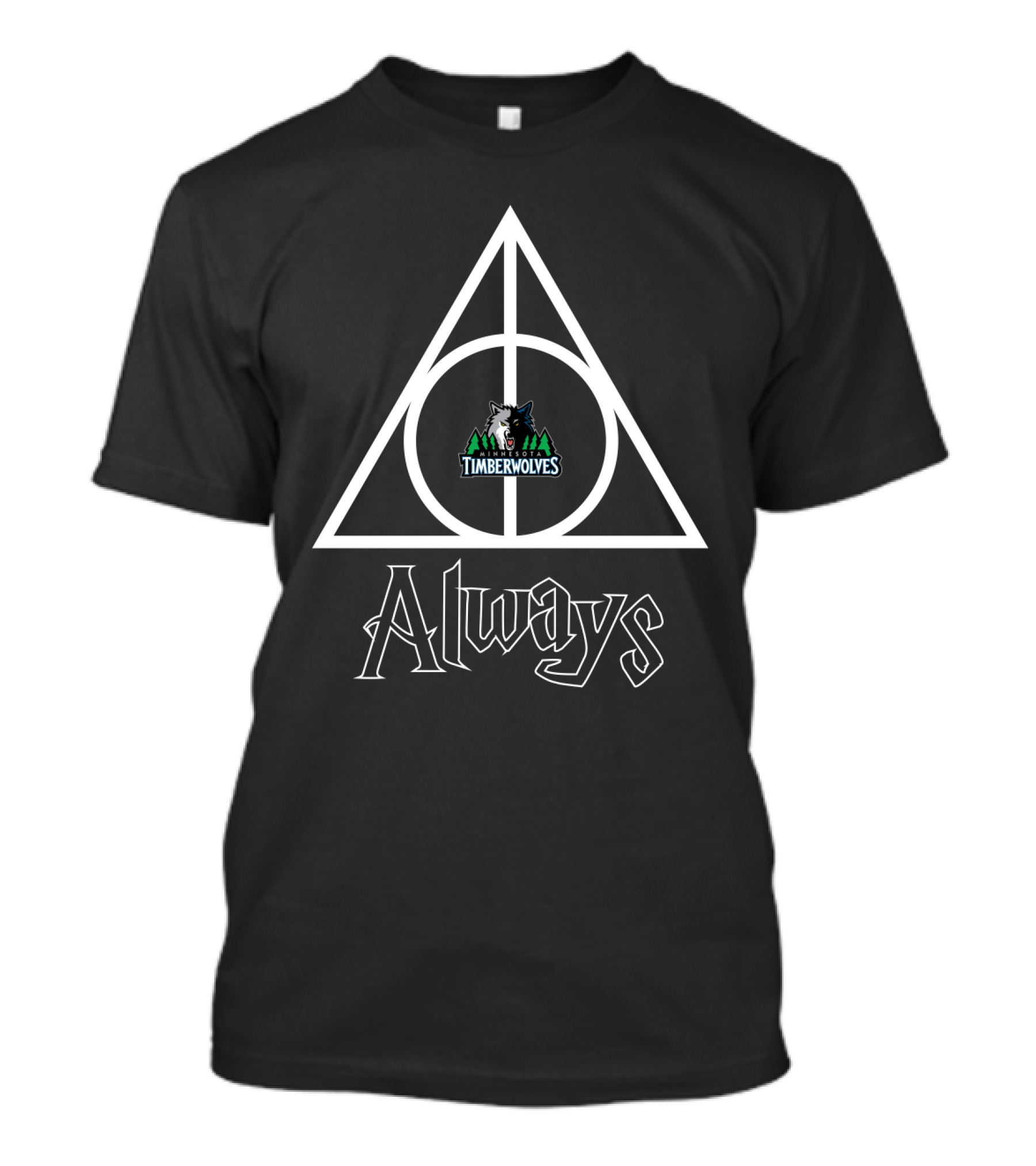 Deathly Hallows Minnesota Timberwolves Always T-Shirt