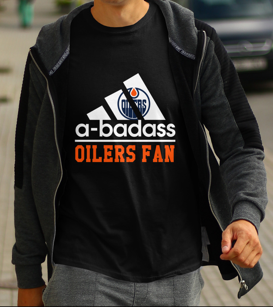 Edmonton Oilers A-Badass Oilers Fan T-Shirt