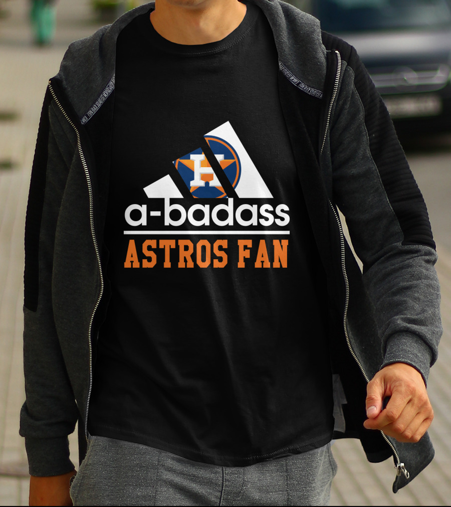Houston Astros Fan A-Badass H T-Shirt