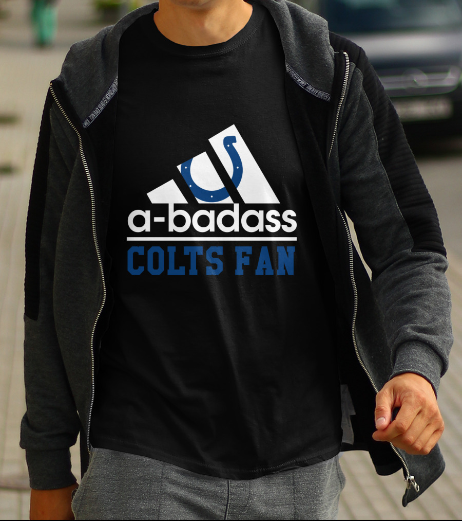 Indianapolis Colts A-Badass Colts Fan T-Shirt