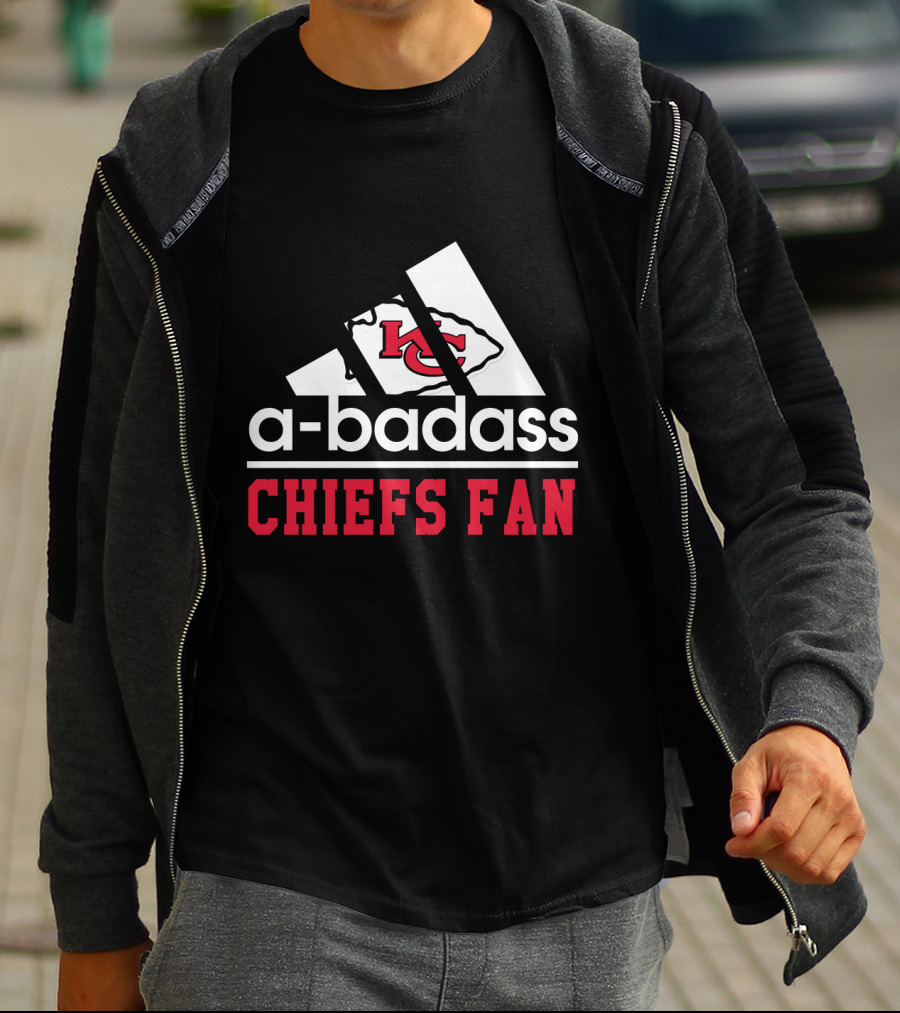 A-Badass Chiefs Fan Kansas City Chiefs T-Shirt