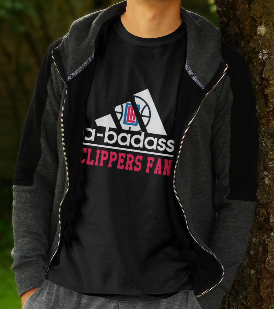 A-Badass Clippers Fan T-Shirt