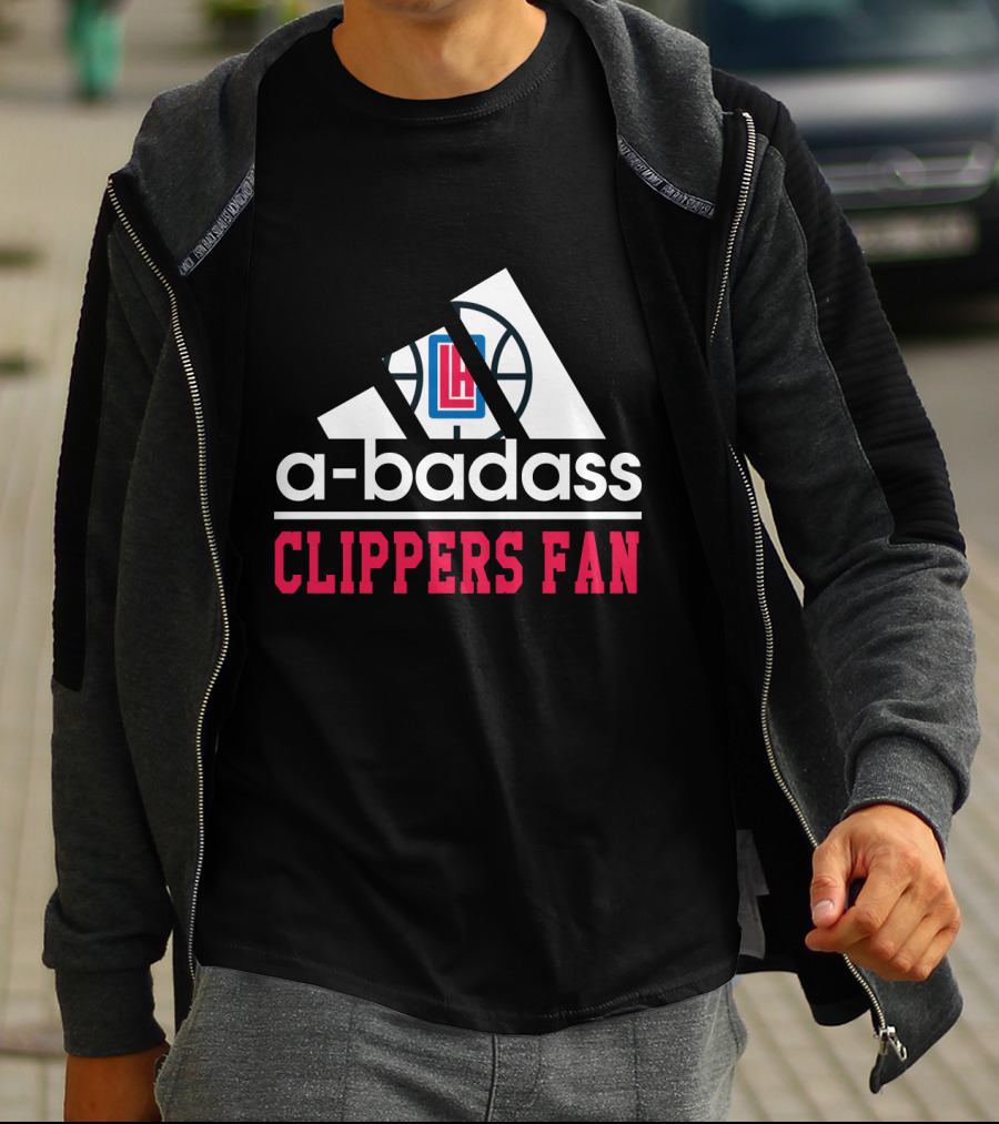 A-Badass Clippers Fan T-Shirt