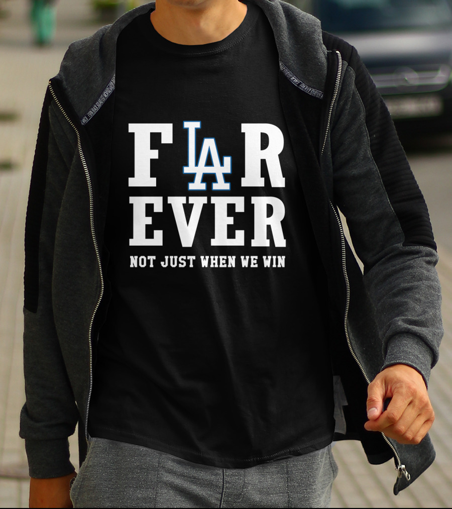 FI LA R EVER Not Just When We Win T-Shirt