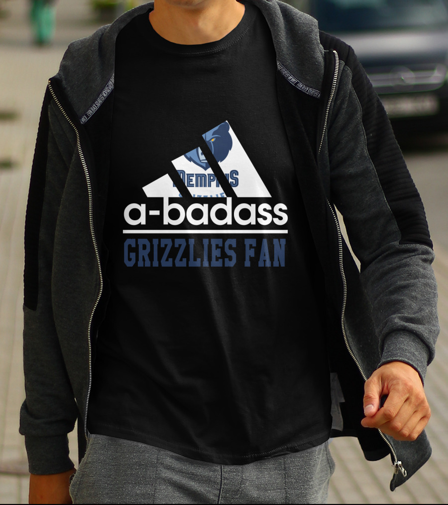 Memphis Grizzlies A-Badass Grizzlies Fan T-Shirt