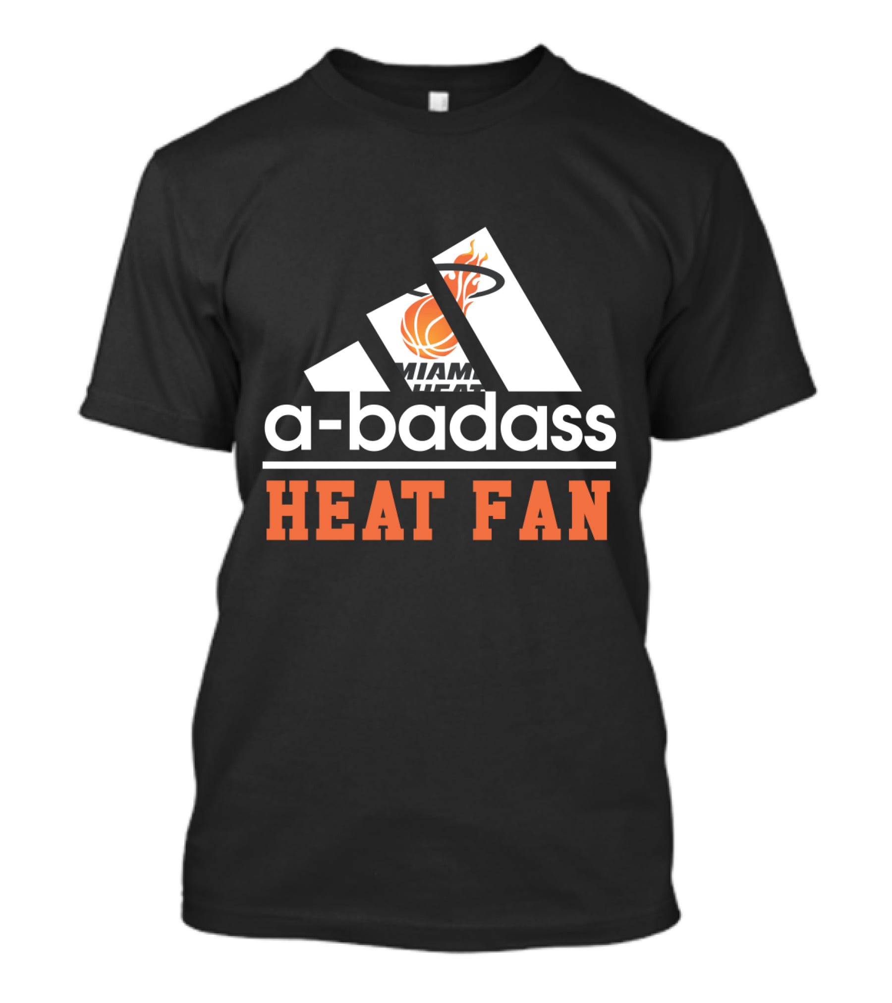 Miami Heat A-Badass Heat Fan T-Shirt