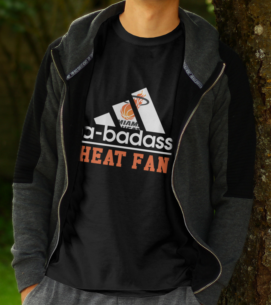 Miami Heat A-Badass Heat Fan T-Shirt