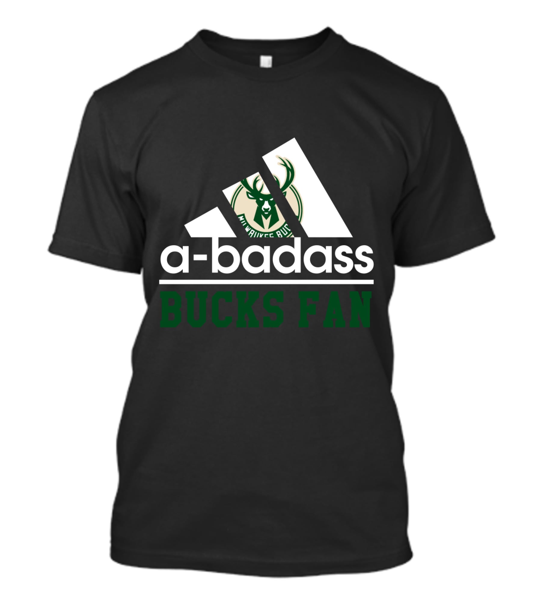 A-Badass Milwaukee Bucks Fan T-Shirt