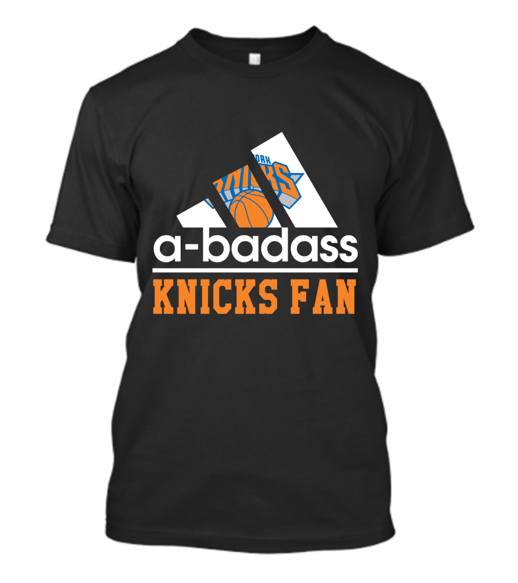 New York Knicks A-Badass Fan Basketball T-Shirt