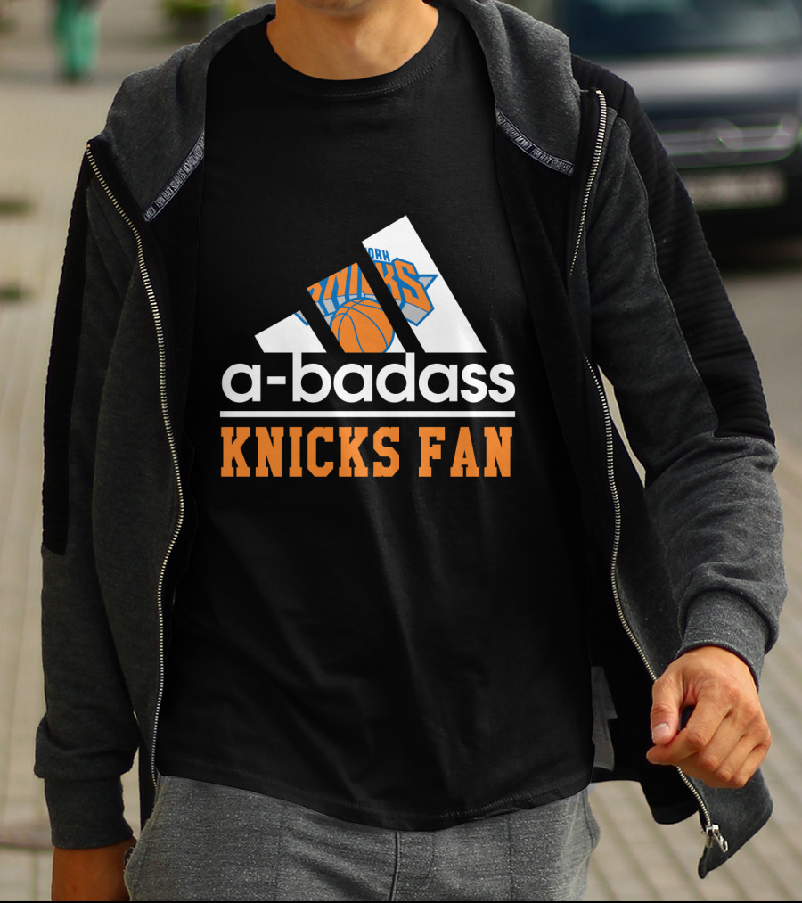 New York Knicks A-Badass Fan Basketball T-Shirt