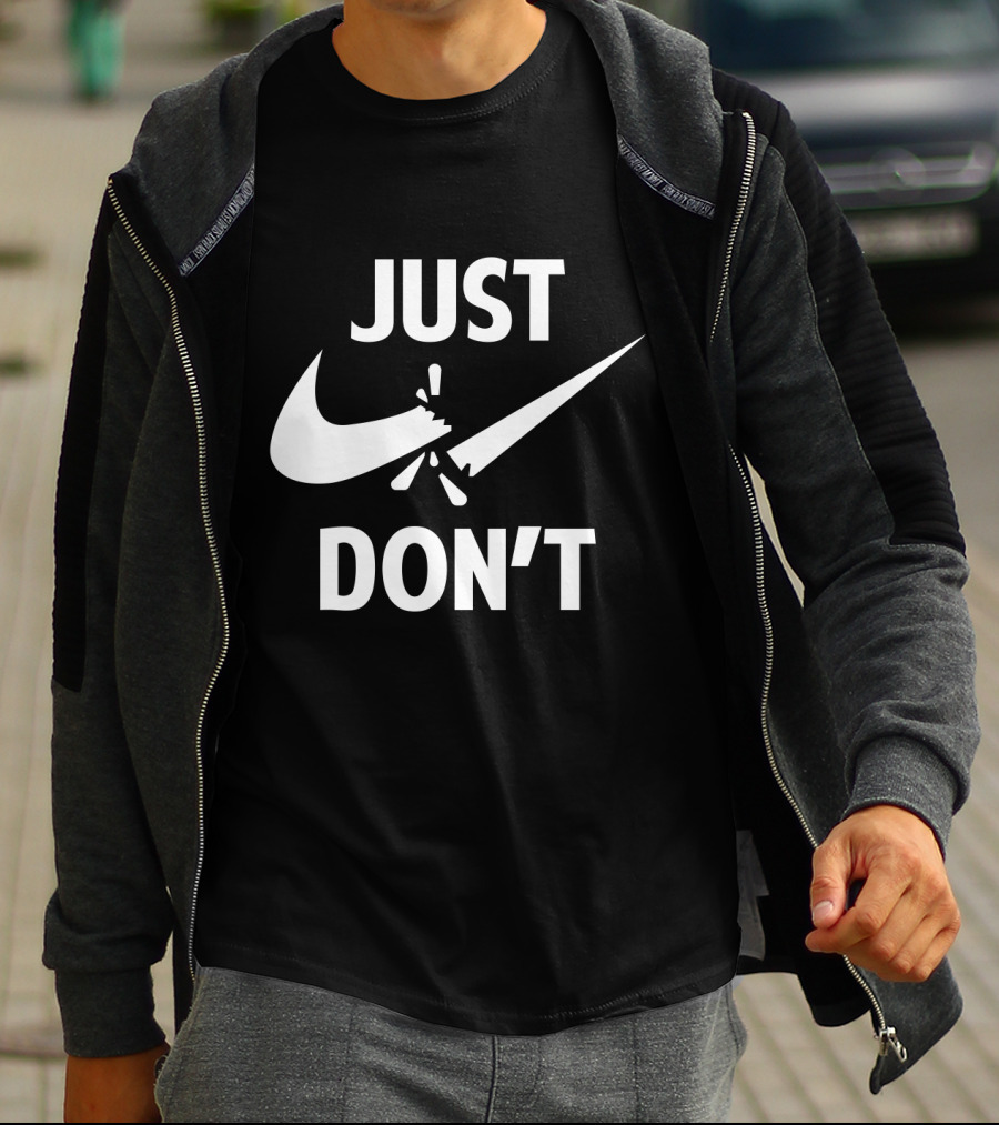 Nike Swoosh Just Don't T-Shirt