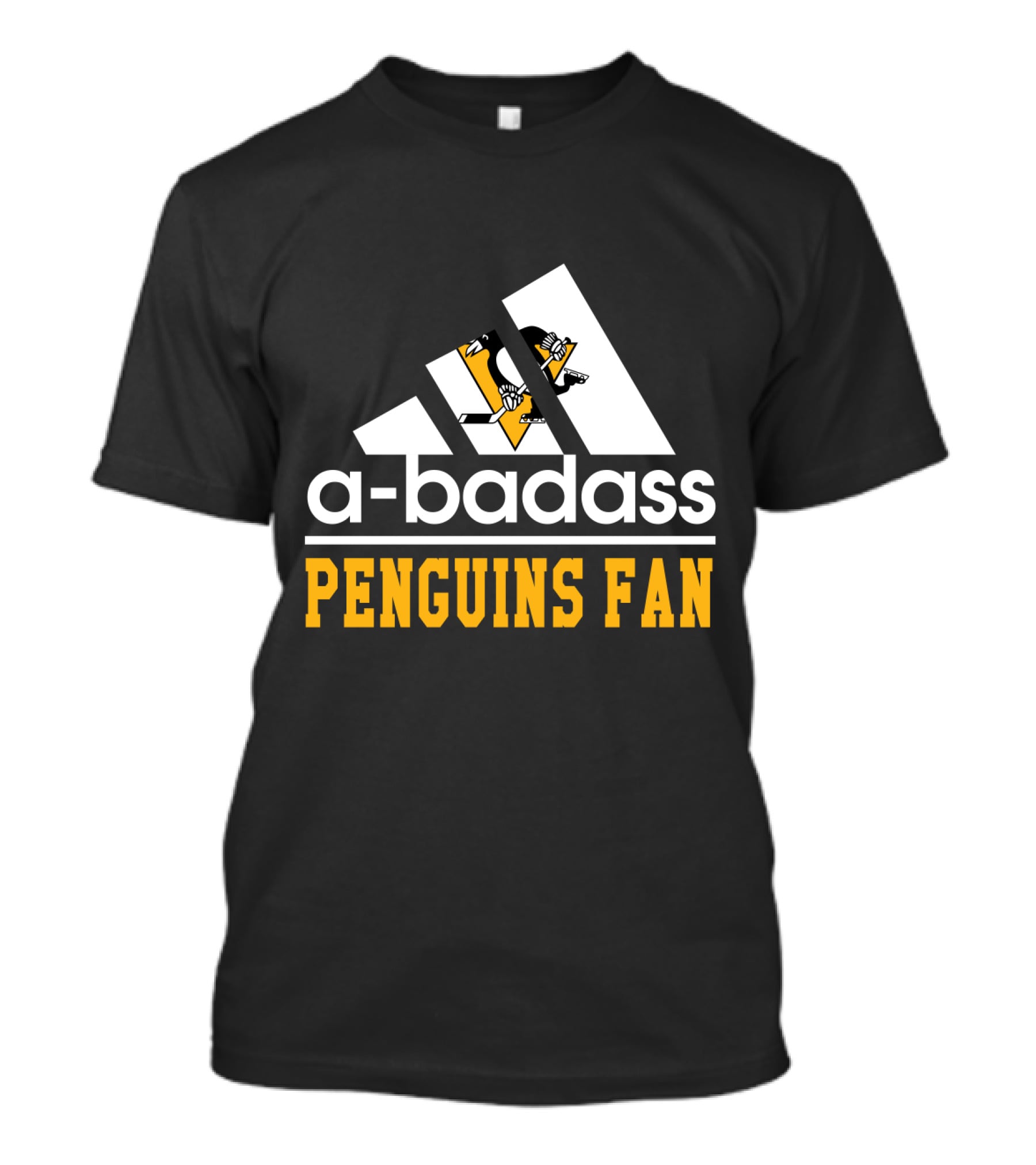 Pittsburgh Penguins Fan A-Badass T-Shirt