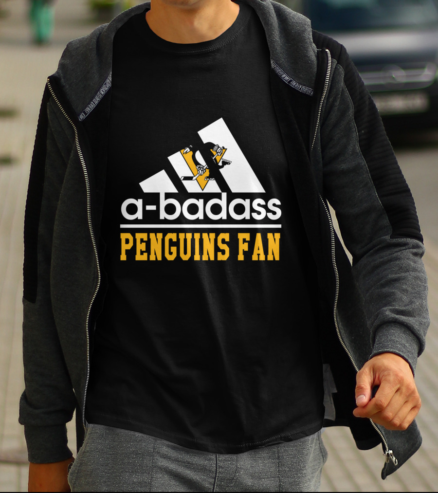 Pittsburgh Penguins Fan A-Badass T-Shirt