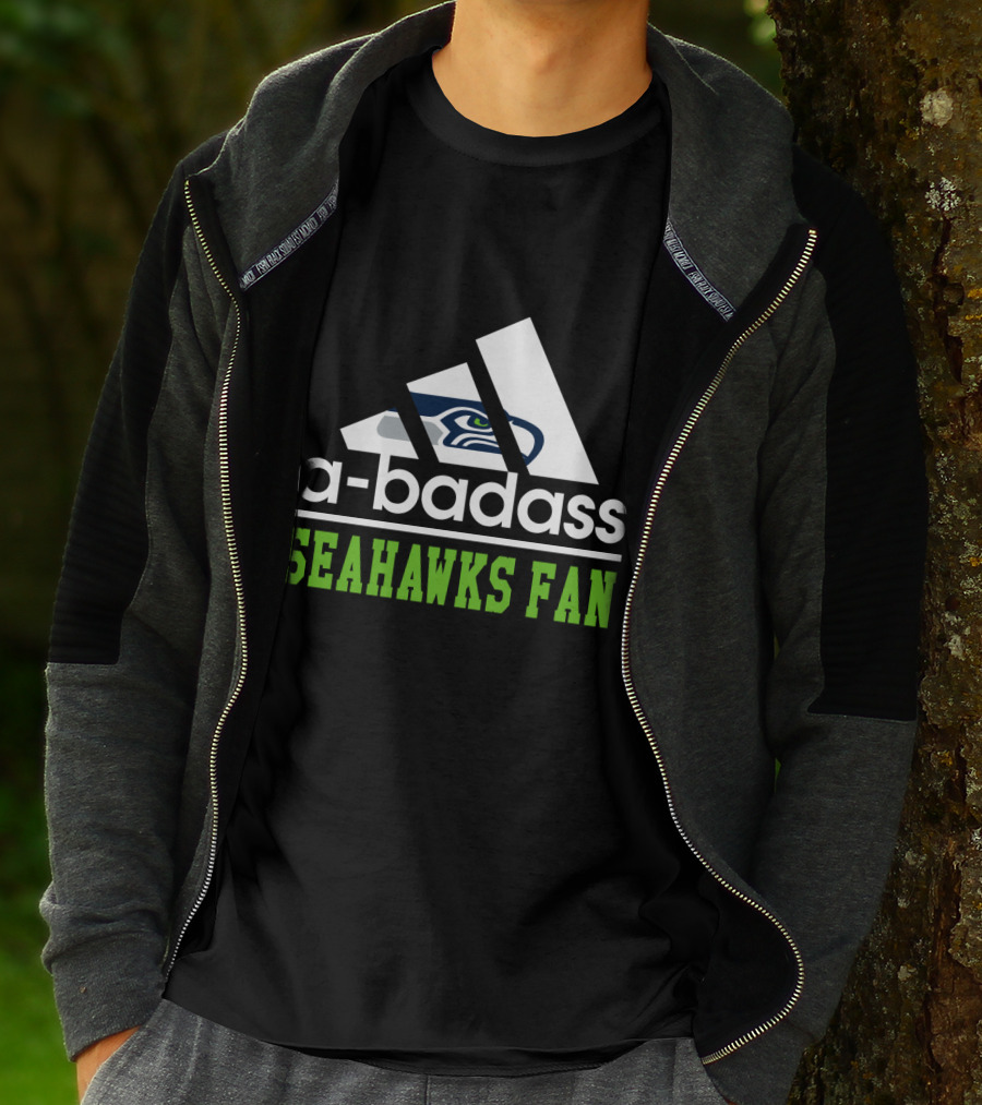 A-Badass Seahawks Fan T-Shirt