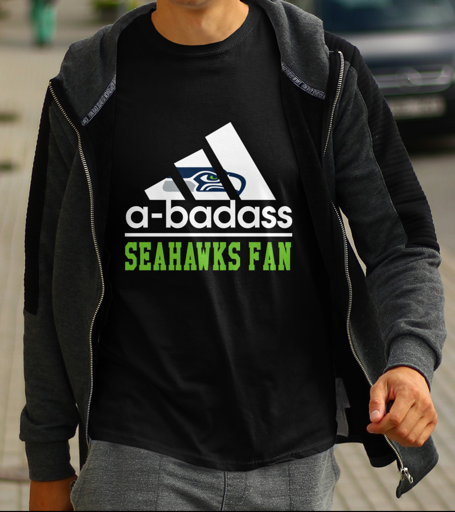A-Badass Seahawks Fan T-Shirt