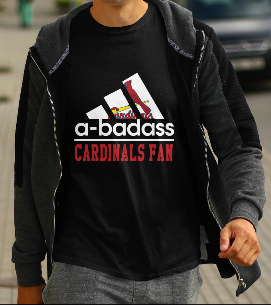 A-Badass Cardinals Fan St. Louis Cardinals T-Shirt