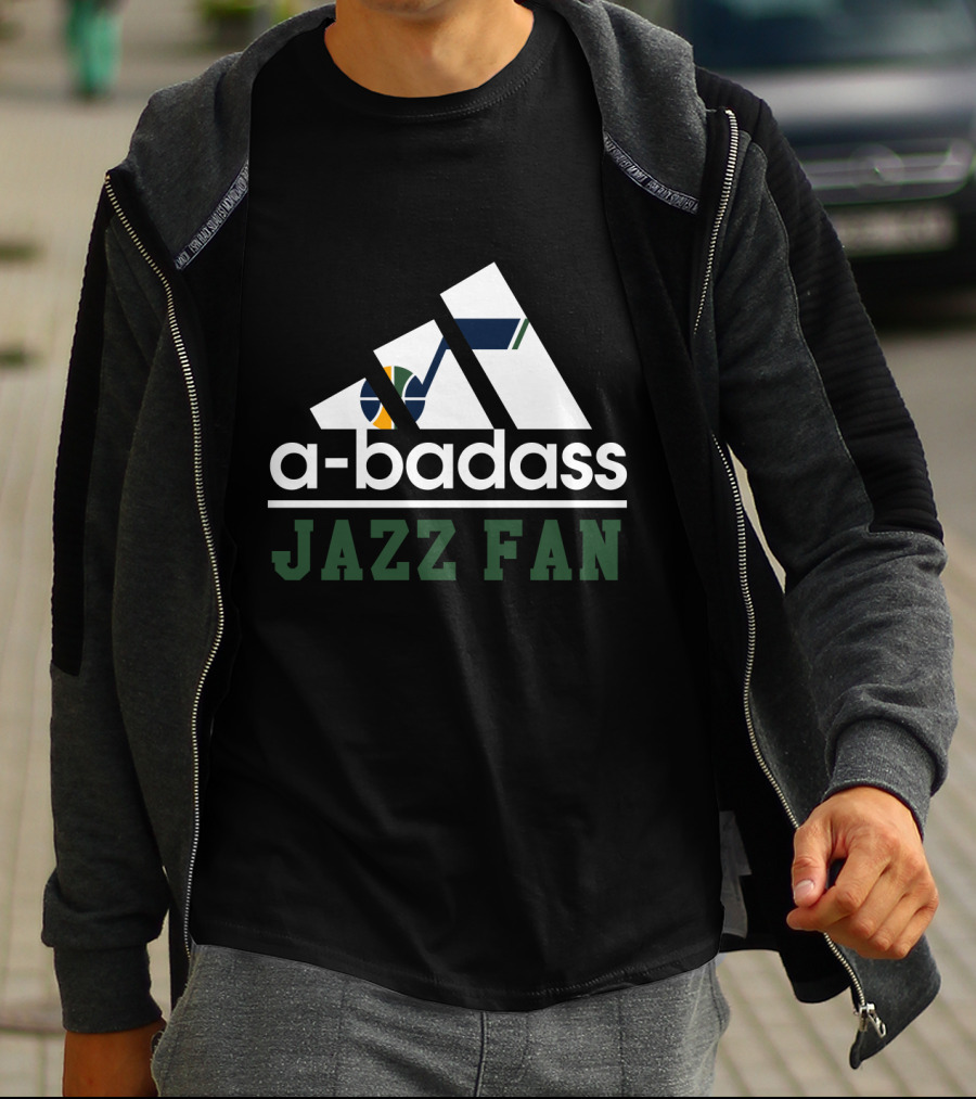 A-Badass Jazz Fan Utah Jazz T-Shirt